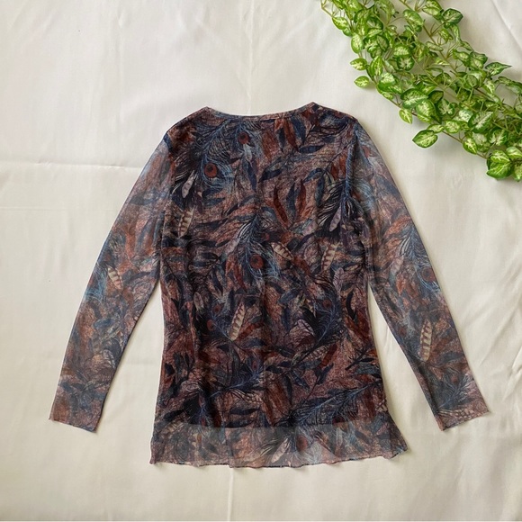 y2k mesh long sleeve top - Picture 4 of 4